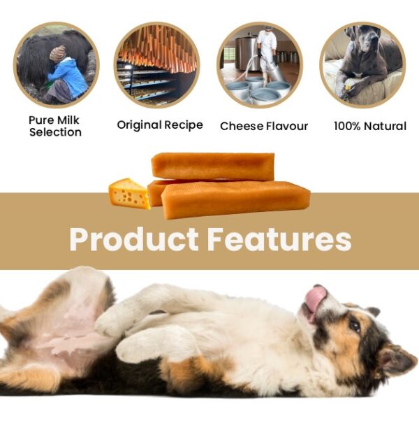 Product Features Natural Himalayan Dog Chew Medium